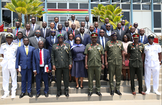 NCDS Participants Visit Parliament House of Ghana