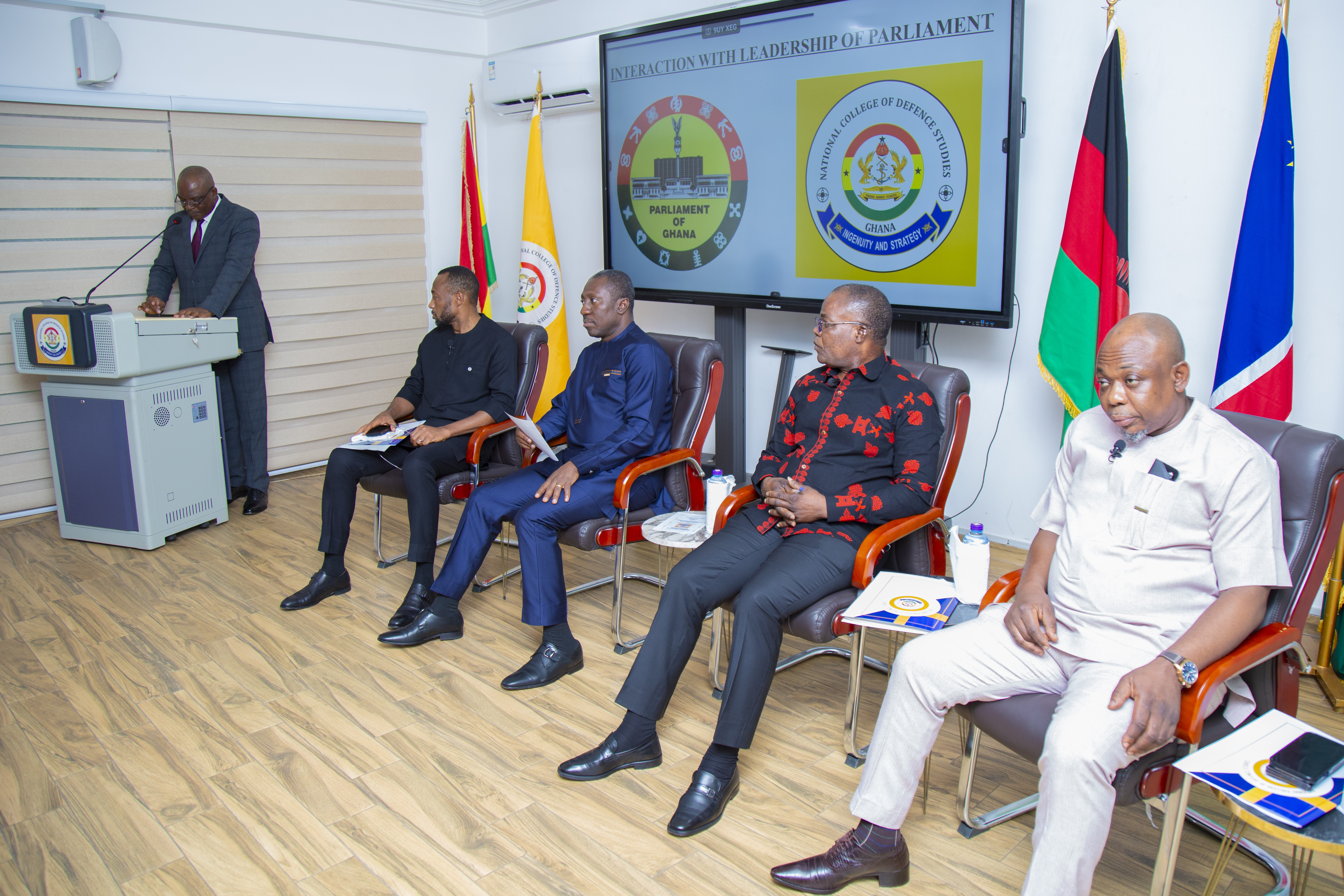 NCDS Engages Parliamentary Leadership on Democratic Governance and Legislative Processes